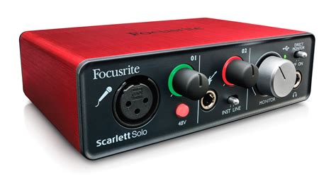 scarlett focusrite solo